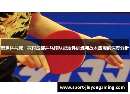 聚焦乒乓球：探讨成都乒乓球队灵活性训练与战术应用的深度分析